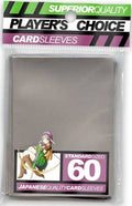 Image for Player's Choice Standard Card Sleeves - Silver (60-Pack) - Card Sleeves