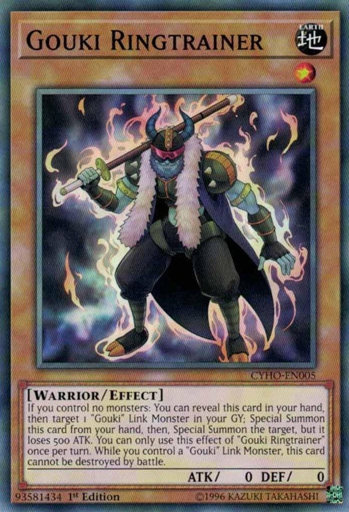 Image for Gouki Ringtrainer (CYHO-EN005) (CYHO) - YuGiOh