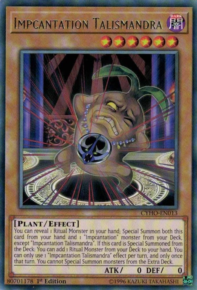 Image for Impcantation Talismandra (CYHO-EN013) (CYHO) - YuGiOh