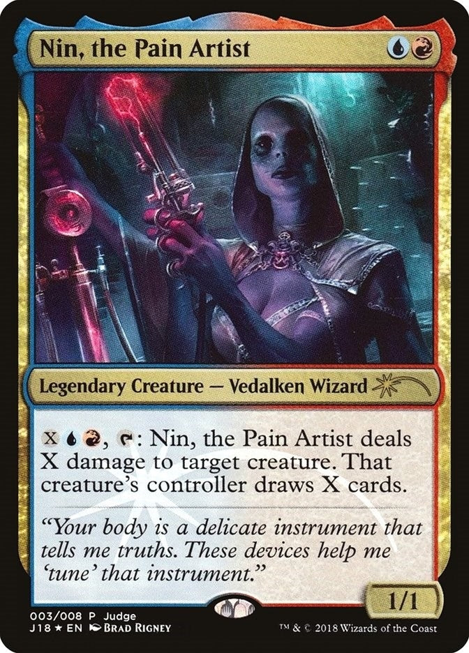 Image for Nin, the Pain Artist (3) (Judge Promos) - Magic: The Gathering