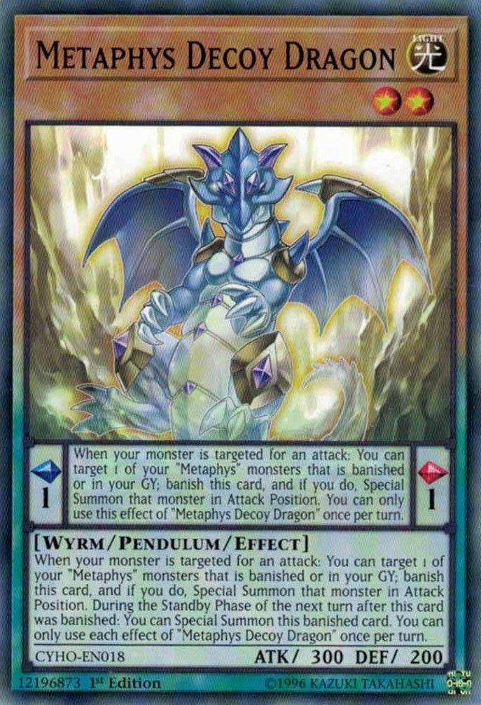 Image for Metaphys Decoy Dragon (CYHO-EN018) (CYHO) - YuGiOh
