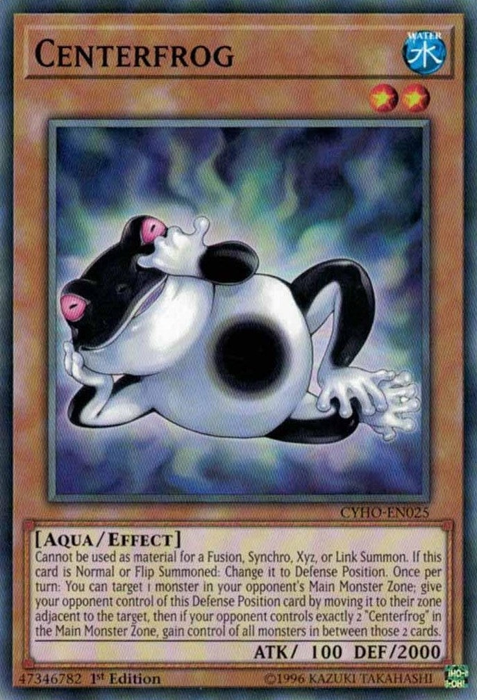 Image for Centerfrog (CYHO-EN025) (CYHO) - YuGiOh