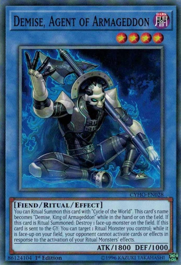 Image for Demise, Agent of Armageddon (CYHO-EN028) (CYHO) - YuGiOh