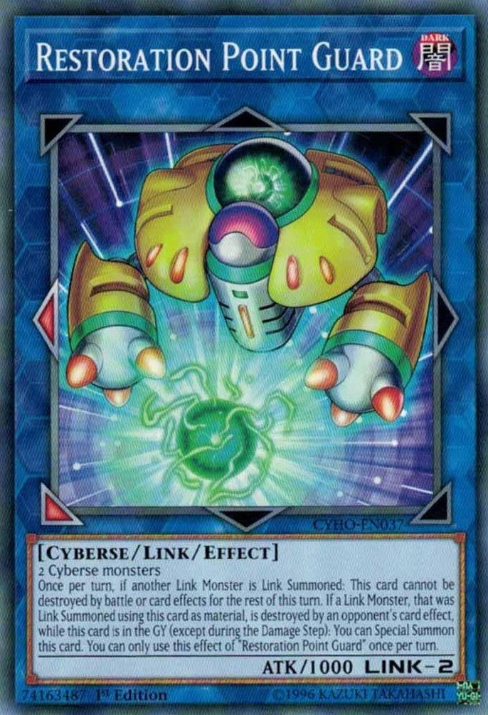 Image for Restoration Point Guard (CYHO-EN037) (CYHO) - YuGiOh