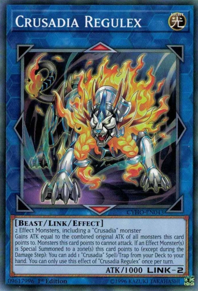 Image for Crusadia Regulex (CYHO-EN043) (CYHO) - YuGiOh