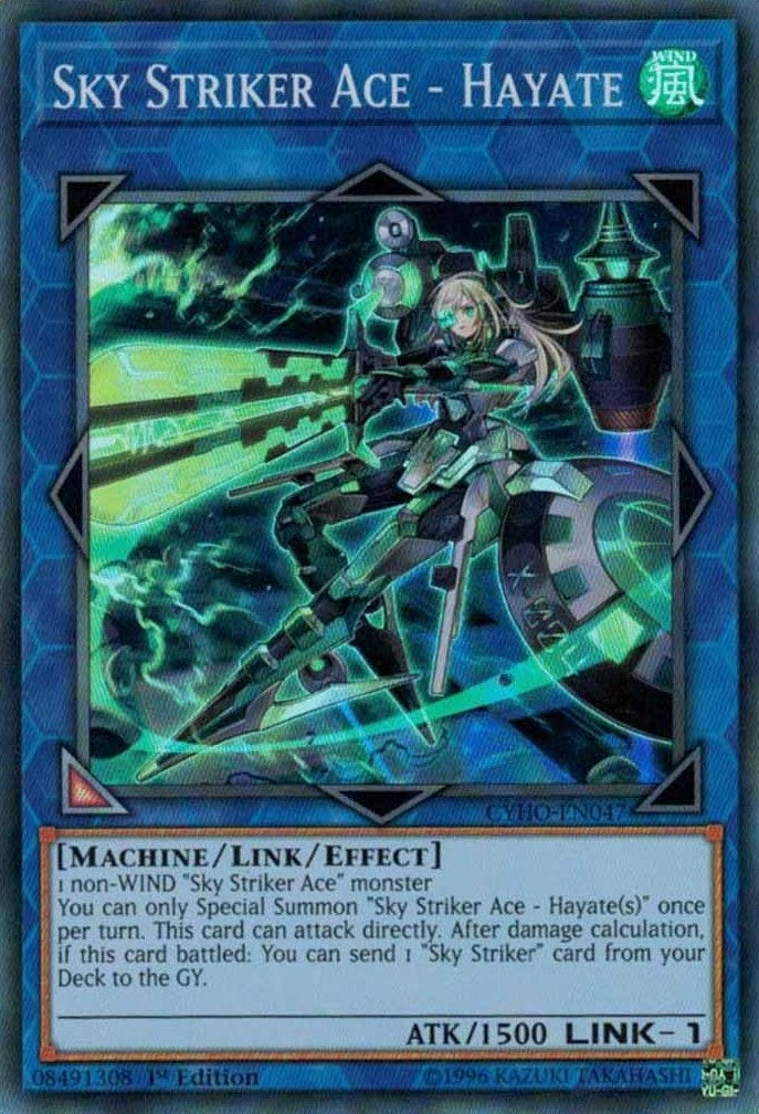 Image for Sky Striker Ace - Hayate (CYHO-EN047) (CYHO) - YuGiOh