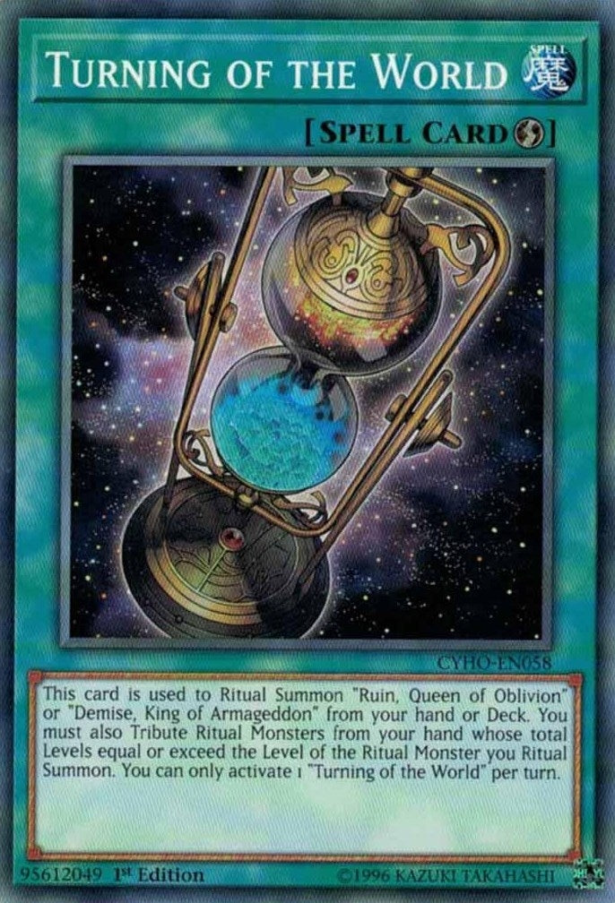 Image for Turning of the World (CYHO-EN058) (CYHO) - YuGiOh