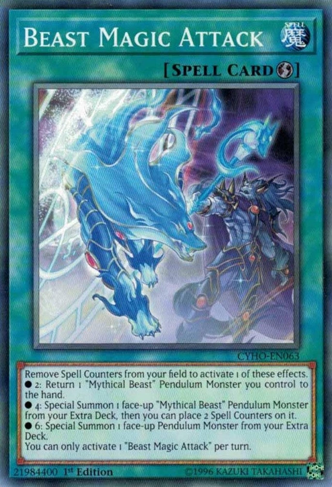 Image for Beast Magic Attack (CYHO-EN063) (CYHO) - YuGiOh