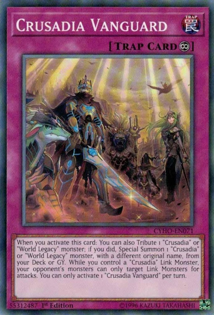 Image for Crusadia Vanguard (CYHO-EN071) (CYHO) - YuGiOh