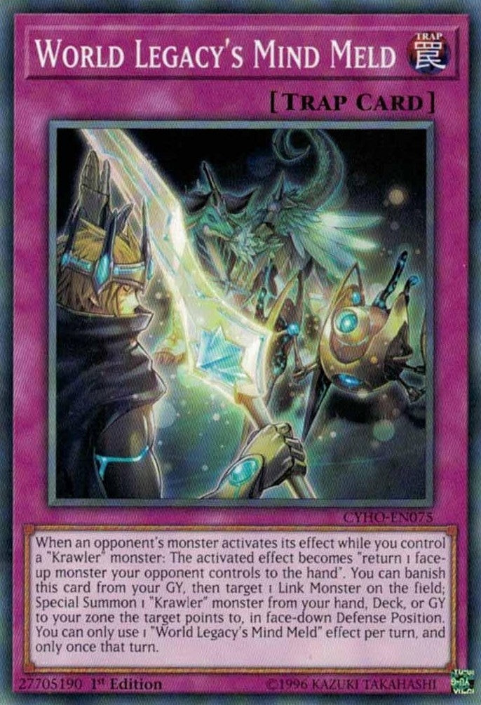 Image for World Legacy's Mind Meld (CYHO-EN075) (CYHO) - YuGiOh