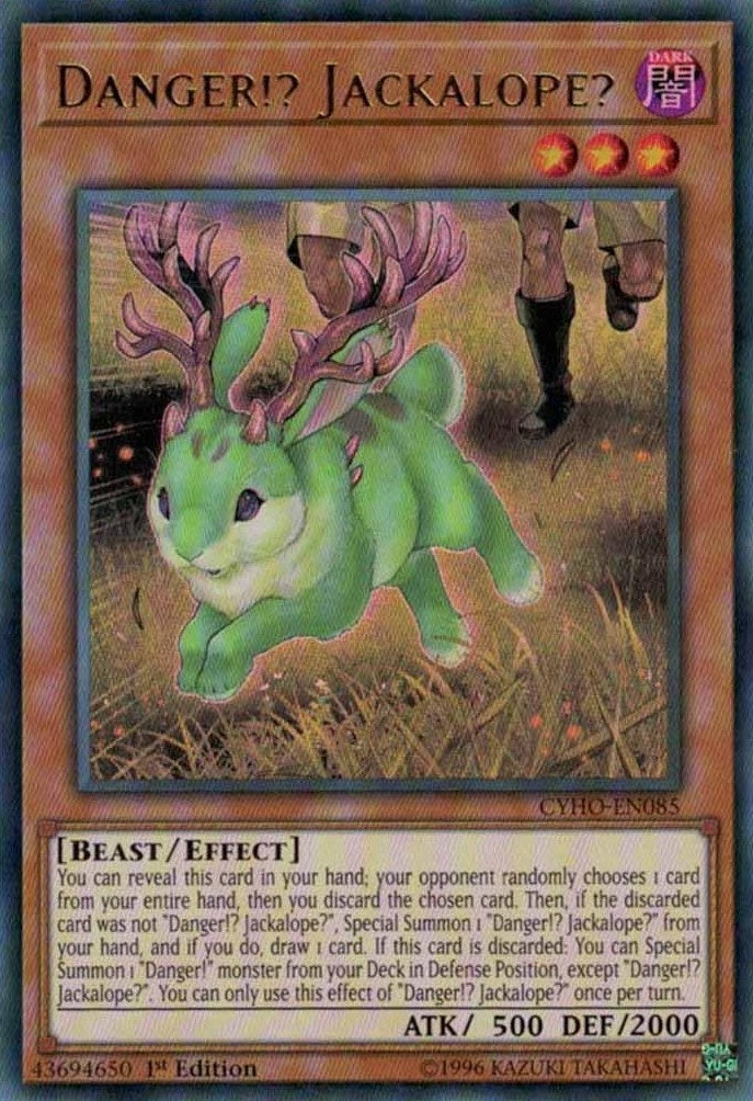 Image for Danger!? Jackalope? (CYHO-EN085) (CYHO) - YuGiOh