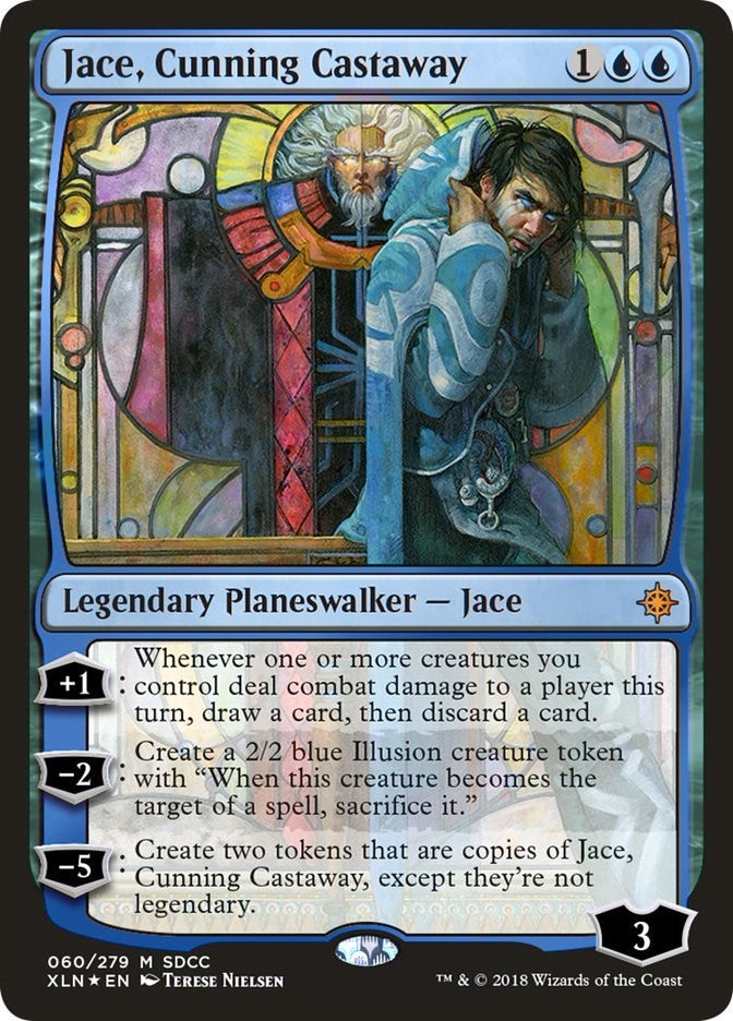 Image for Jace, Cunning Castaway (SDCC 2018 Exclusive) (60) (Media Promos) - Magic: The Gathering