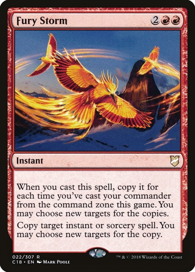 Image for Fury Storm (22) (Commander 2018) - Magic: The Gathering