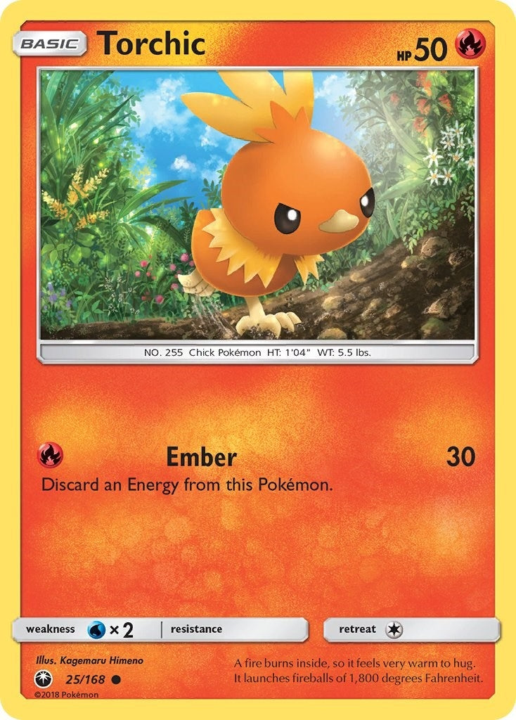 Image for Torchic (25) (25/168) (CES) - Pokemon