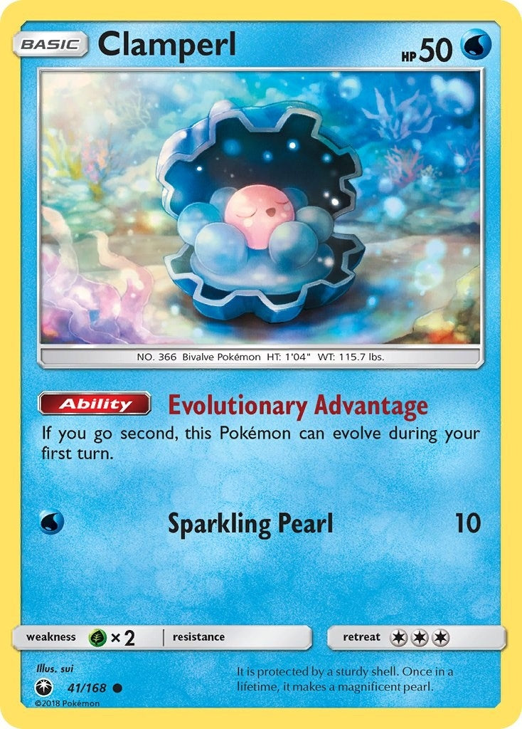 Image for Clamperl (41/168) (CES) - Pokemon