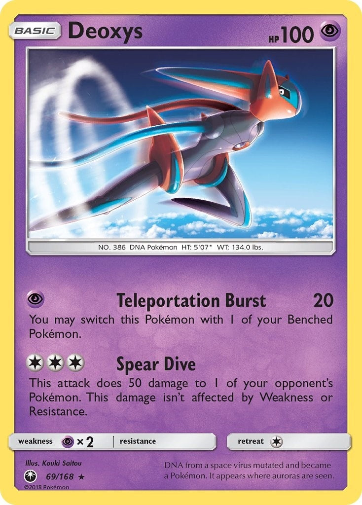 Image for Deoxys (69) (69/168) (CES) - Pokemon