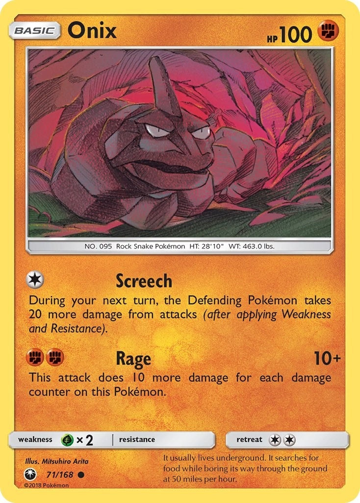 Image for Onix (71/168) (CES) - Pokemon