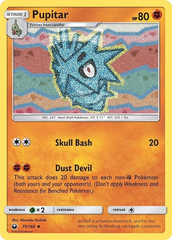 Image for Pupitar (75/168) (CES) - Pokemon