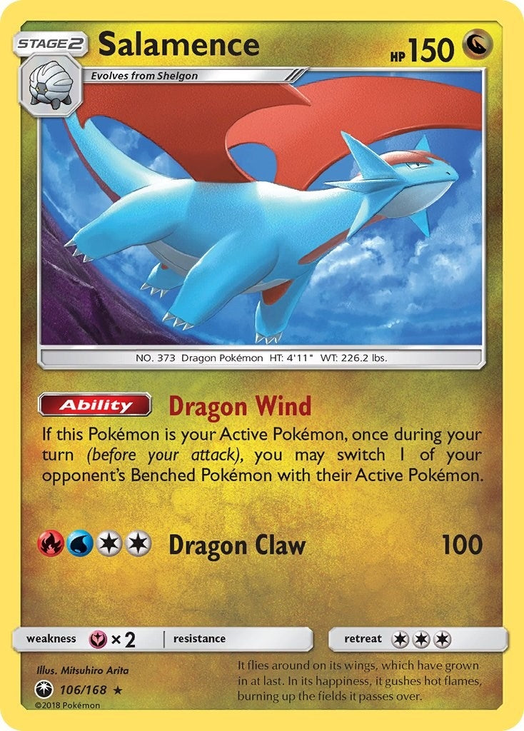 Image for Salamence (106/168) (CES) - Pokemon
