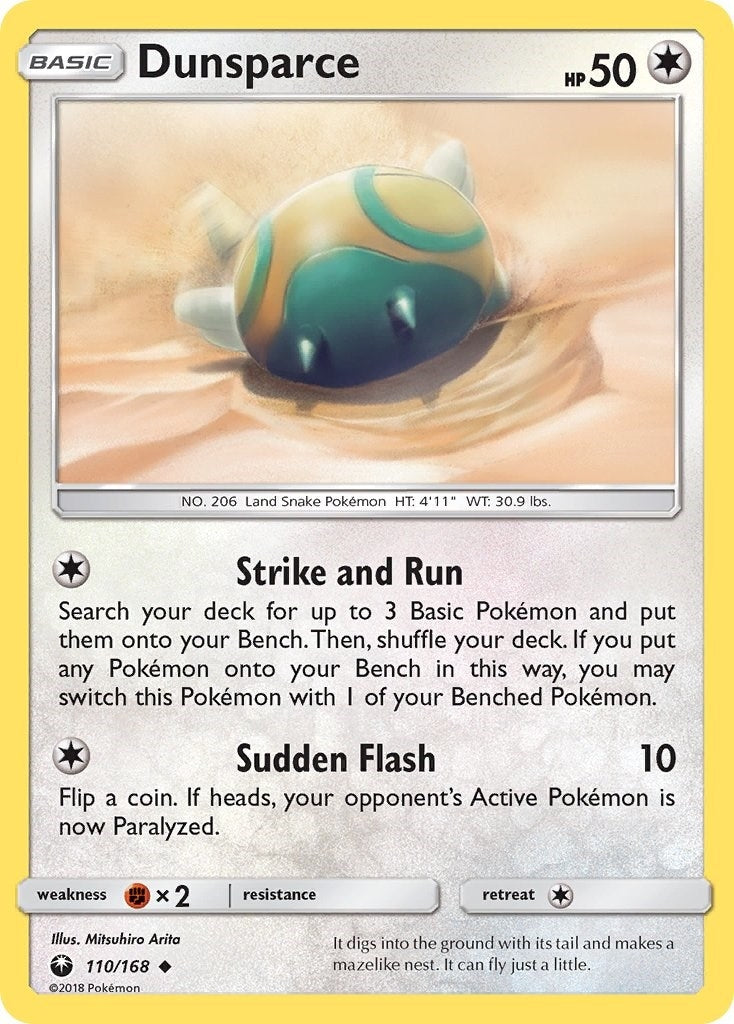 Image for Dunsparce (110/168) (CES) - Pokemon