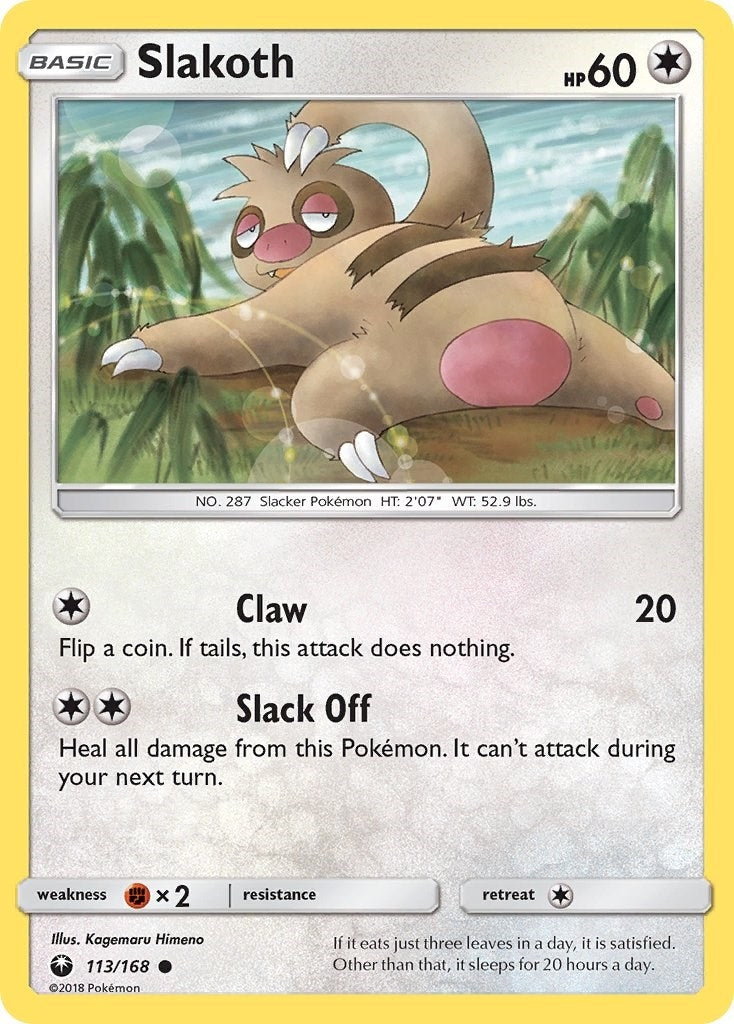 Image for Slakoth (113/168) (CES) - Pokemon