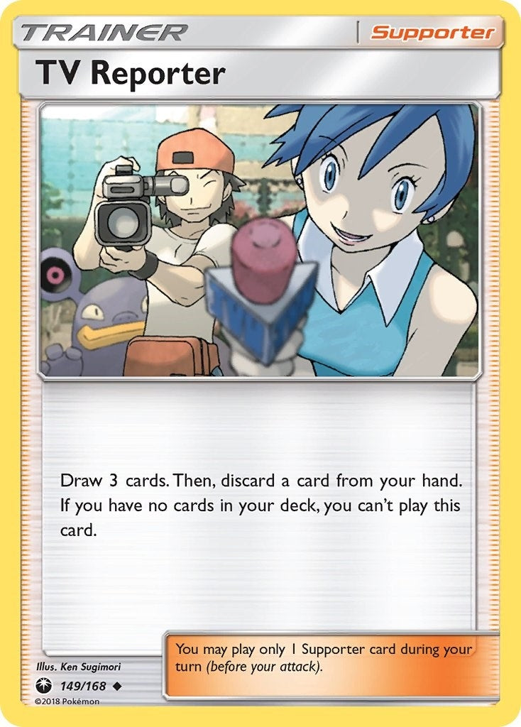 Image for TV Reporter (149/168) (CES) - Pokemon