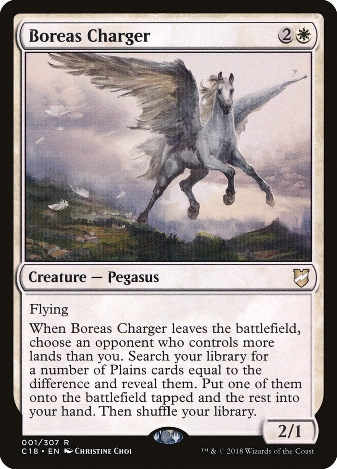Image for Boreas Charger (1) (Commander 2018) - Magic: The Gathering
