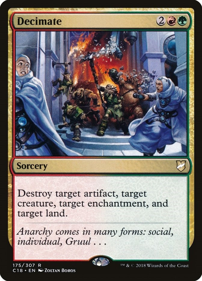 Image for Decimate (175) (Commander 2018) - Magic: The Gathering