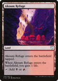 Image for Akoum Refuge (231) (Commander 2018) - Magic: The Gathering