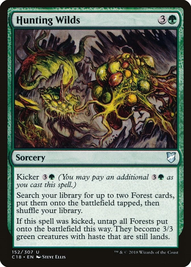 Image for Hunting Wilds (152) (Commander 2018) - Magic: The Gathering