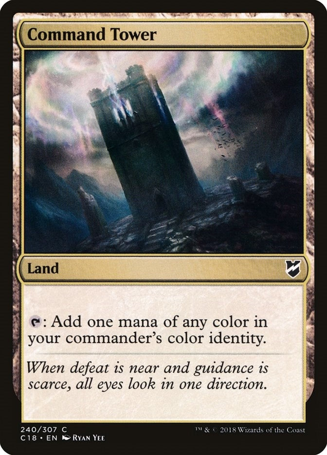Image for Command Tower (240) (Commander 2018) - Magic: The Gathering
