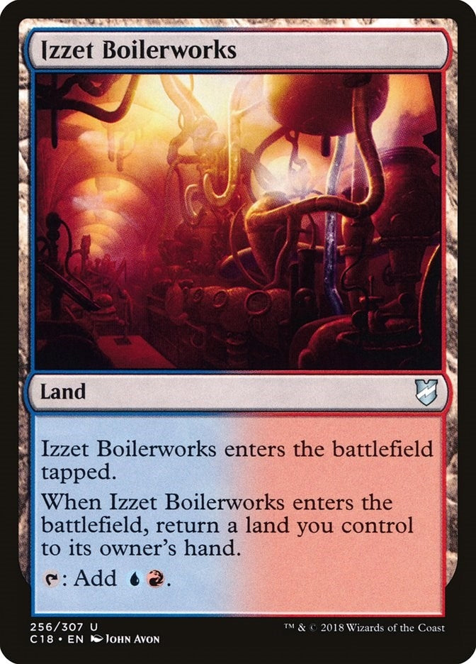Image for Izzet Boilerworks (256) (Commander 2018) - Magic: The Gathering