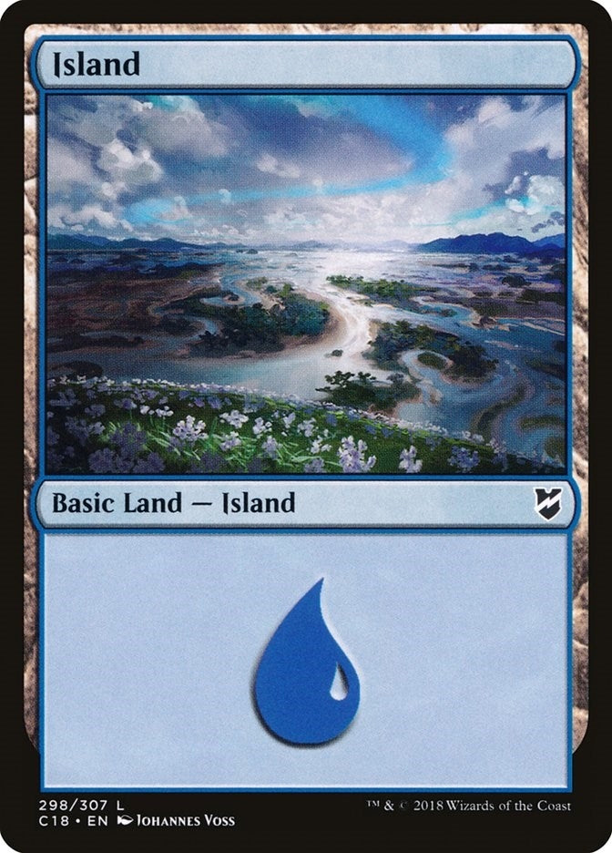 Image for Island (298) (298) (Commander 2018) - Magic: The Gathering