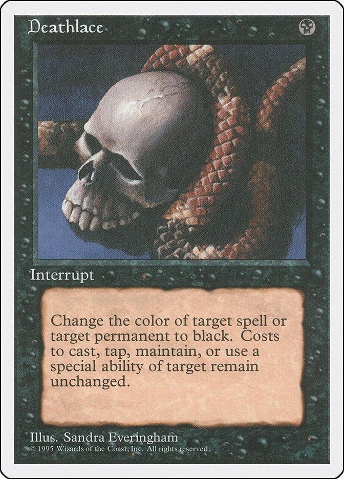 Image for Deathlace (Fourth Edition) - Magic: The Gathering