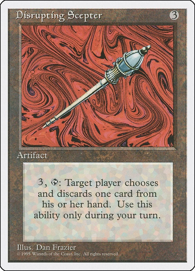 Image for Disrupting Scepter (Fourth Edition) - Magic: The Gathering