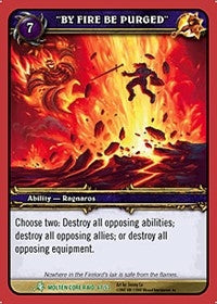 Image for "BY FIRE BE PURGED" (Molten Core) - WoW