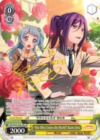 Image for "She Who Colors the World" Kaoru Seta (A) (SP) (BD/W54-E001aSP SP) (BanG Dream! Girls Band Party!) - Weiss Schwarz