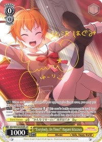Image for "Everybody, On Three!" Hagumi Kitazawa (B) (SP) (BD/W54-E004SPb SP) (BanG Dream! Girls Band Party!) - Weiss Schwarz