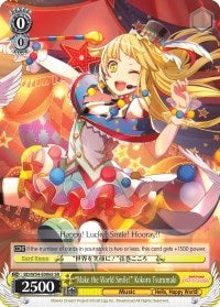 Image for "Make the World Smile!" Kokoro Tsurumaki (SR) (BD/W54-E006S SR) (BanG Dream! Girls Band Party!) - Weiss Schwarz