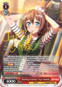 Image for "Matching Scrunchies" Saya Yamabuki (A) (SPM) (BD/W54-E058SPMa SPM) (BanG Dream! Girls Band Party!) - Weiss Schwarz