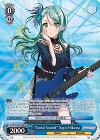 Image for "Good Sound" Sayo Hikawa (A) (SPM) (BD/W54-E081SPMa SPM) (BanG Dream! Girls Band Party!) - Weiss Schwarz