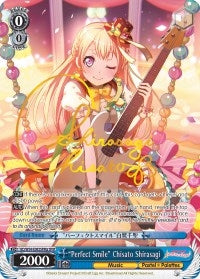 Image for "Perfect Smile" Chisato Shirasagi (A) (SPM) (BD/W54-E082SPMa SPM) (BanG Dream! Girls Band Party!) - Weiss Schwarz