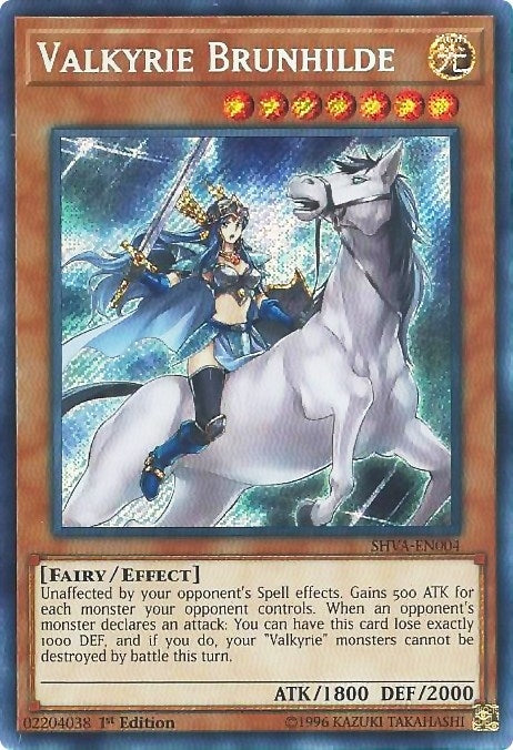 Image for Valkyrie Brunhilde (SHVA-EN004) (SHVA) - YuGiOh