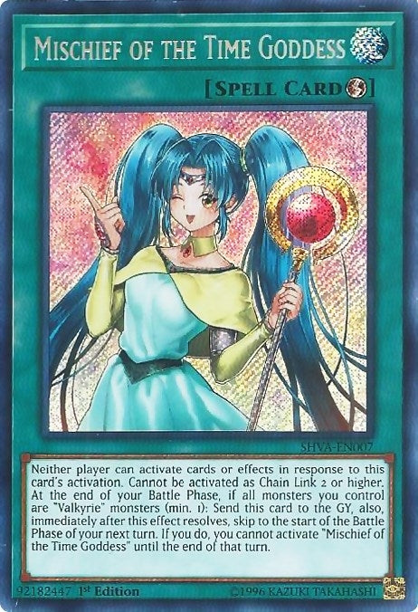 Image for Mischief of the Time Goddess (SHVA-EN007) (SHVA) - YuGiOh