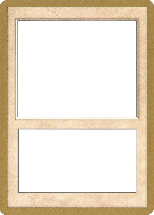 Image for 2002 World Championship Blank Card (World Championship Decks) - Magic: The Gathering