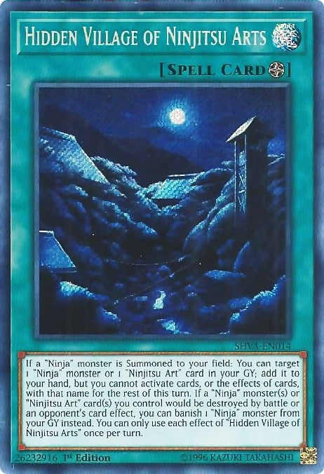 Image for Hidden Village of Ninjitsu Arts (SHVA-EN014) (SHVA) - YuGiOh
