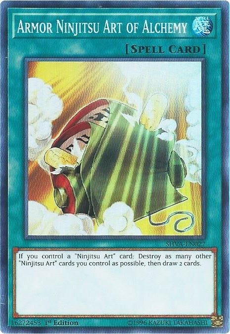 Image for Armor Ninjitsu Art of Alchemy (SHVA-EN027) (SHVA) - YuGiOh
