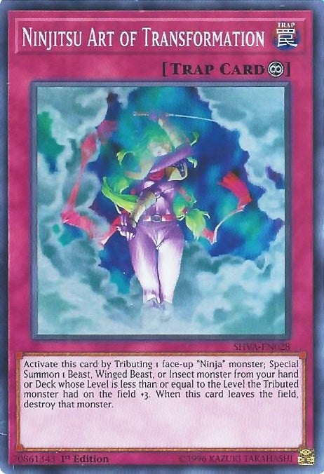 Image for Ninjitsu Art of Transformation (SHVA-EN028) (SHVA) - YuGiOh
