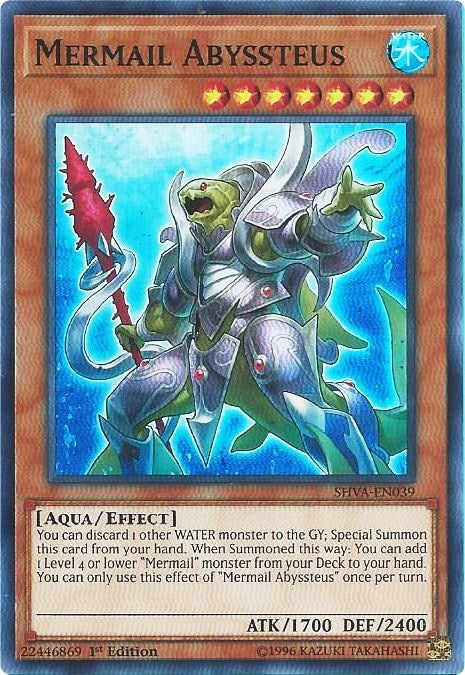 Image for Mermail Abyssteus (SHVA-EN039) (SHVA) - YuGiOh