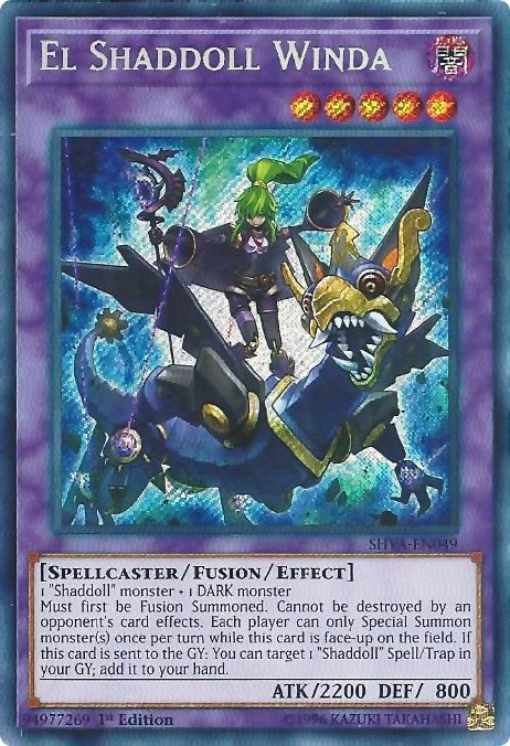 Image for El Shaddoll Winda (SHVA-EN049) (SHVA) - YuGiOh